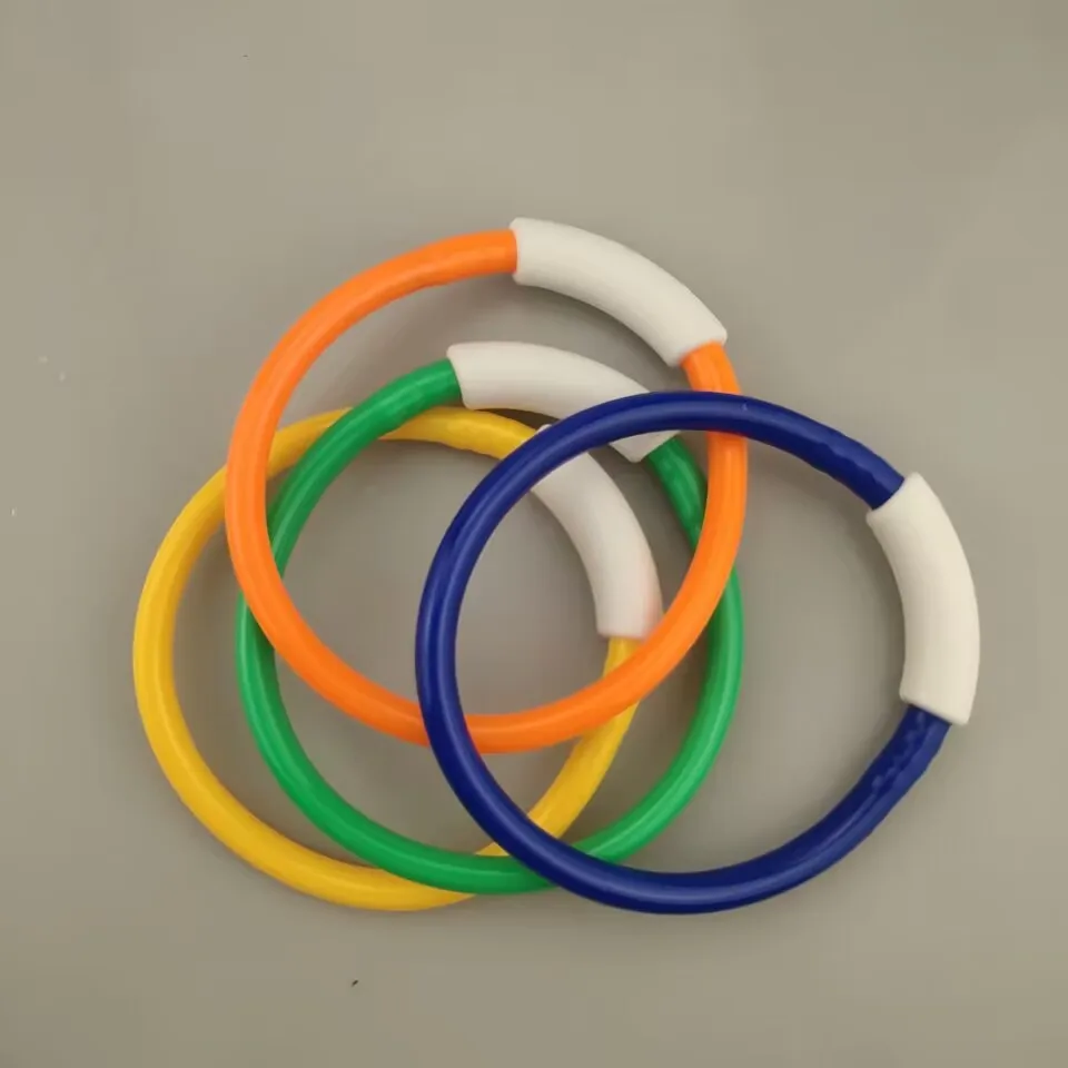 Wholesale 4 pcs Swimming Pool Circle Diving Ring Toy Sets for Children Summer Underwater Game Kids Water Party Toys