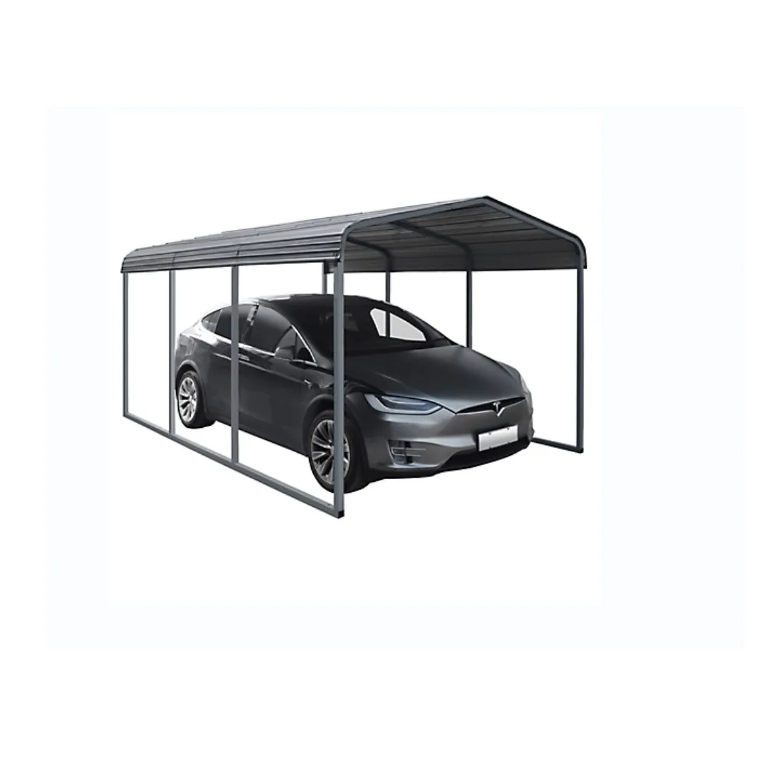 Lowest Price Solar Carport Structure Skylight Carports Shade Car Wash Carports