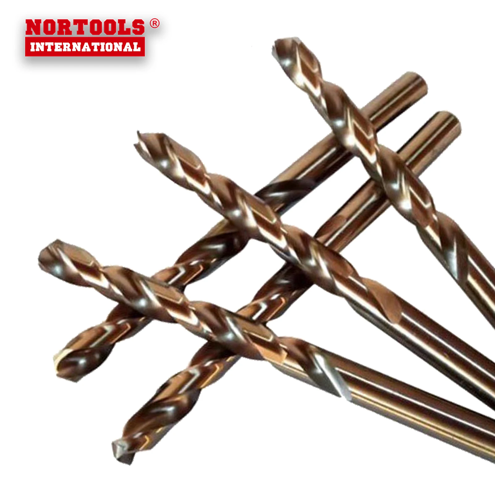 25pcs tools set HSS-E Cobalt twist drill bits DIN338 M35 split point high quality metal case for metal drilling