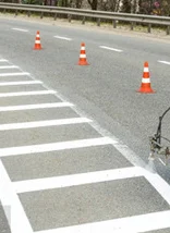 High quality Automatic Airless Line Striper  cold liquid spray painting road marking machine for price