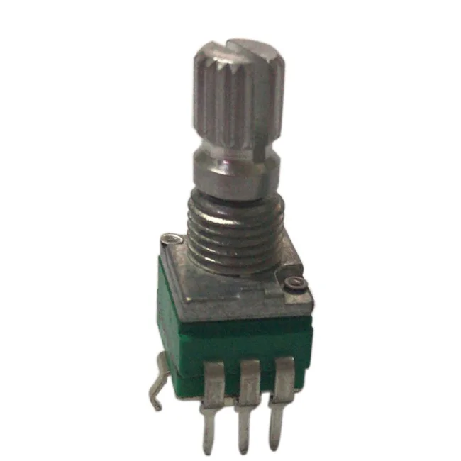 9mm potentiometer push button swtich