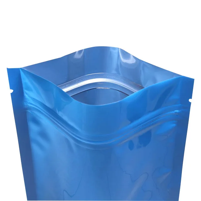 China Factory Sale Metallic Zip Lock Stand Up Tea Pouch,Stand Up Pouch Bag With Zipper