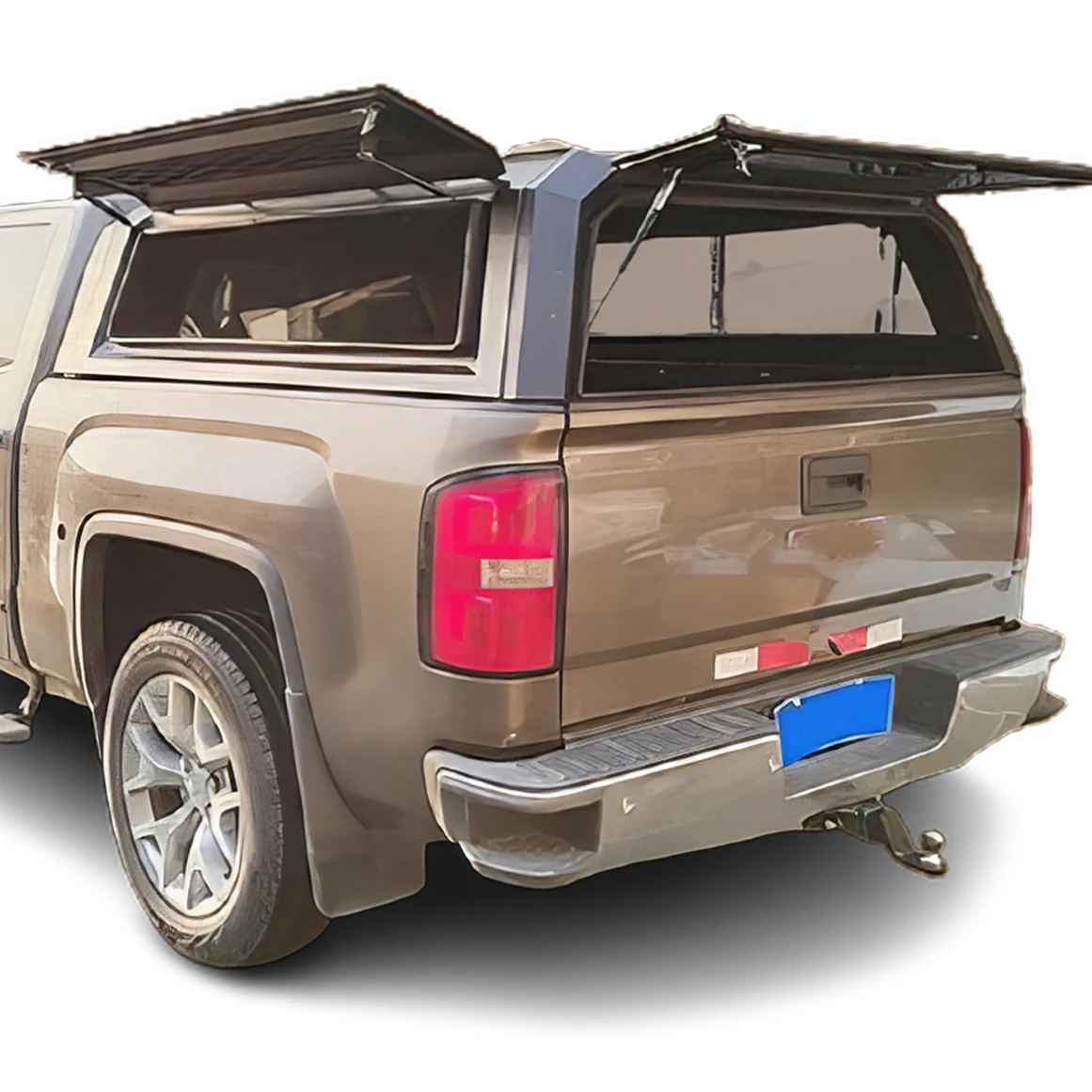 Lightweight Aluminum pickup camper canopy hardtop bed for great wall poer Changan Kaicene F70 Chevrolet Silverado jeep gladiator