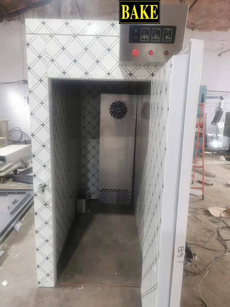 bakery proofing room bread dough fermentation room 64 trays 128 trays