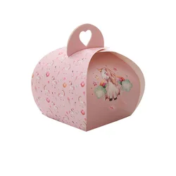 Custom design disposable Paper lunch box malaysia sandwich box and cake box packaging