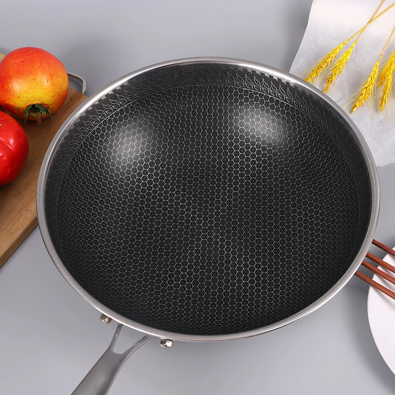 Drop Shipping Hot Sale kitchen Supplies Non Stick Stainless Steel Cooking Pot Sets