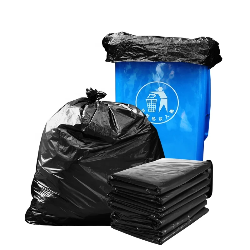 Wholesale Customizable Heavy Duty Compostable Trash Bags PBAT & PLA PE Custom Logo Packaging