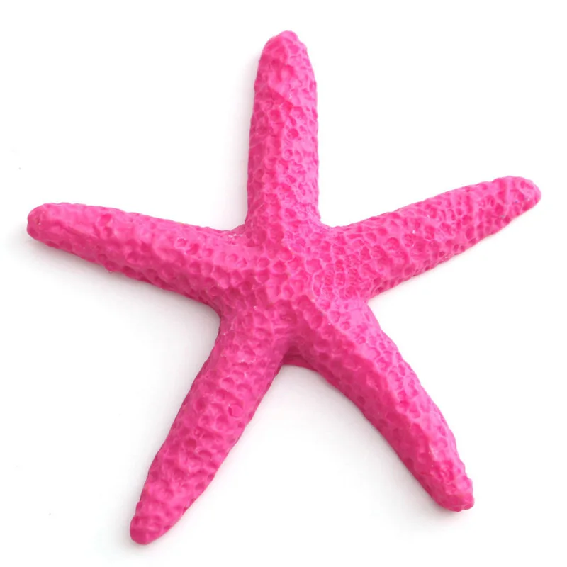 Resin White Finger Ocean Star Starfish Decoration