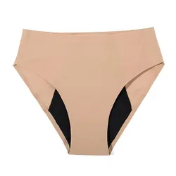 OEM 4 Layers Leakproof Period Panty High Absorbency for Heave Flow Seamless Reusable Menstrual Underwear Teens and