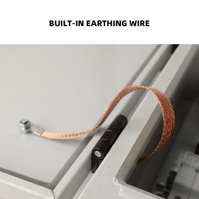 USFULL PV IP65 lightning protection iron string box Combiner lock Box  for Solar Panels 10 strings 10 input 1 output