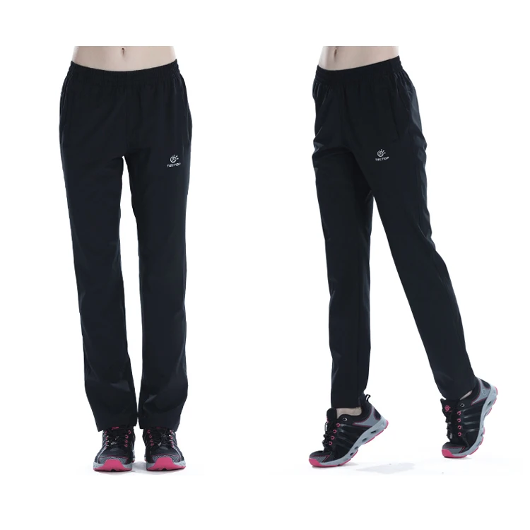 Ready To Ship Women Spring Summer Quick Dry Running Pants Sport Pants Light Weight Spandex Pants