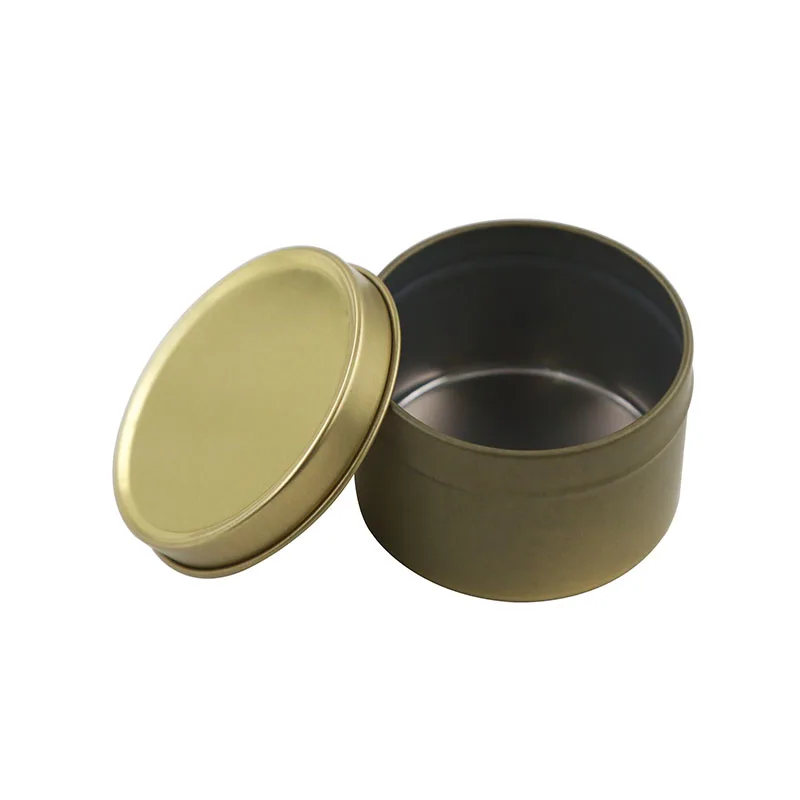 Premium Empty Round Shoe Polish Tin Wholesale Small Oval Tin Containers With Lid