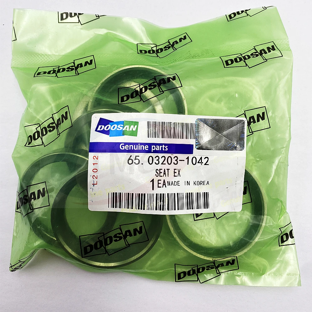 DIESEL ENGINE PARTS SEAT VALVE EXHAUST 65.03203-1042  FOR CRAWLER EXCAVATOR DH500LC-7 DE12 PARTS