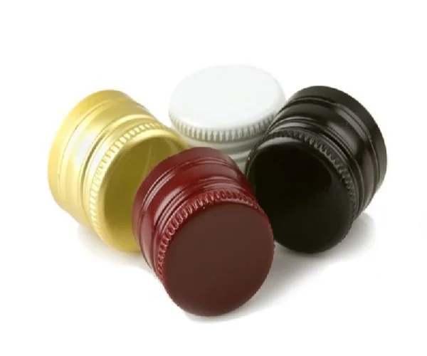 18mm 20mm 22mm 24mm 26mm 28mm 30mm Screw Thread Aluminium Pilfer Proof Ropp bottle Cap