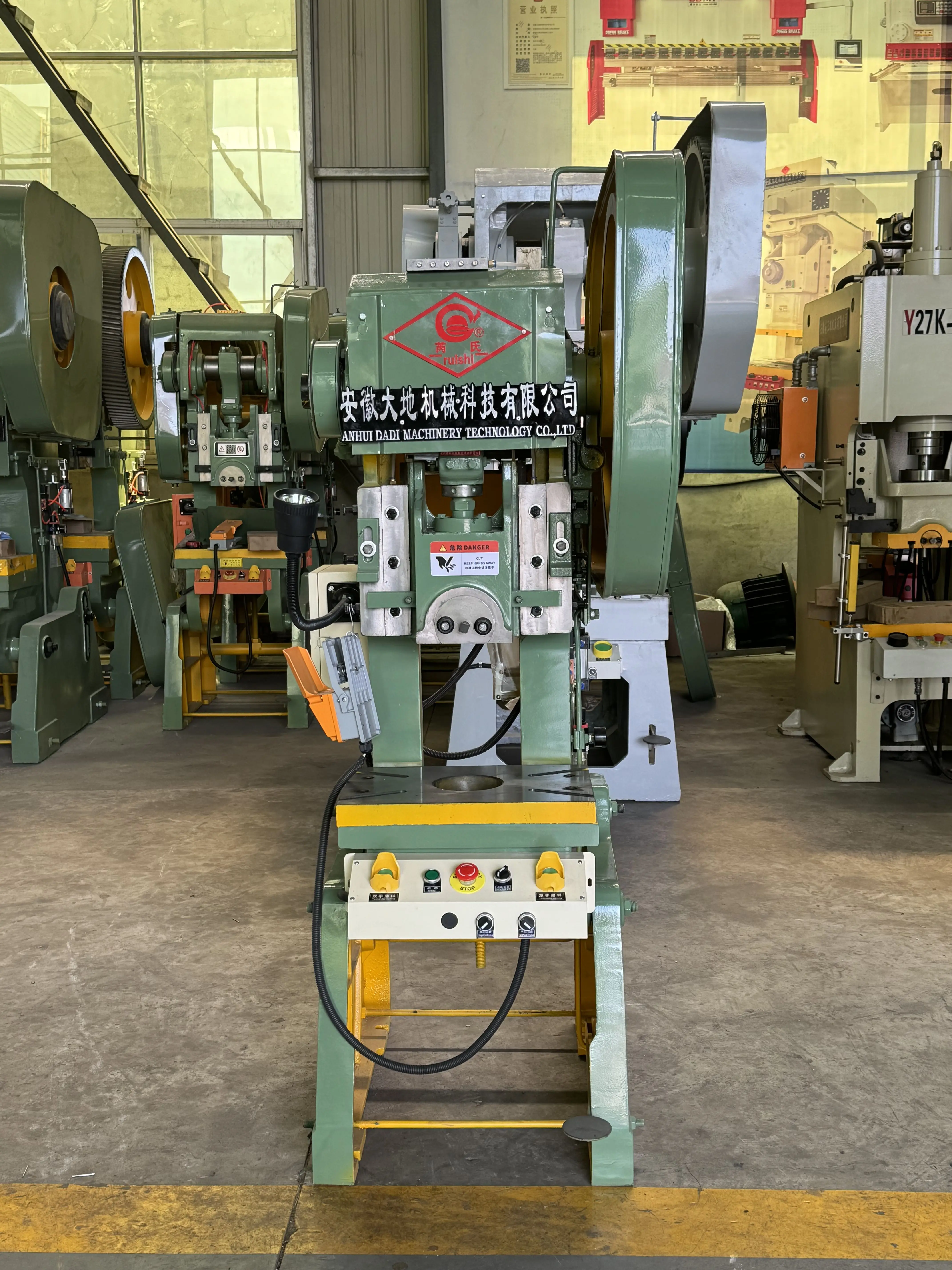 DADI Mechanical Power Press J23-10t Steel Punching Machine High Quality Eccentric Press