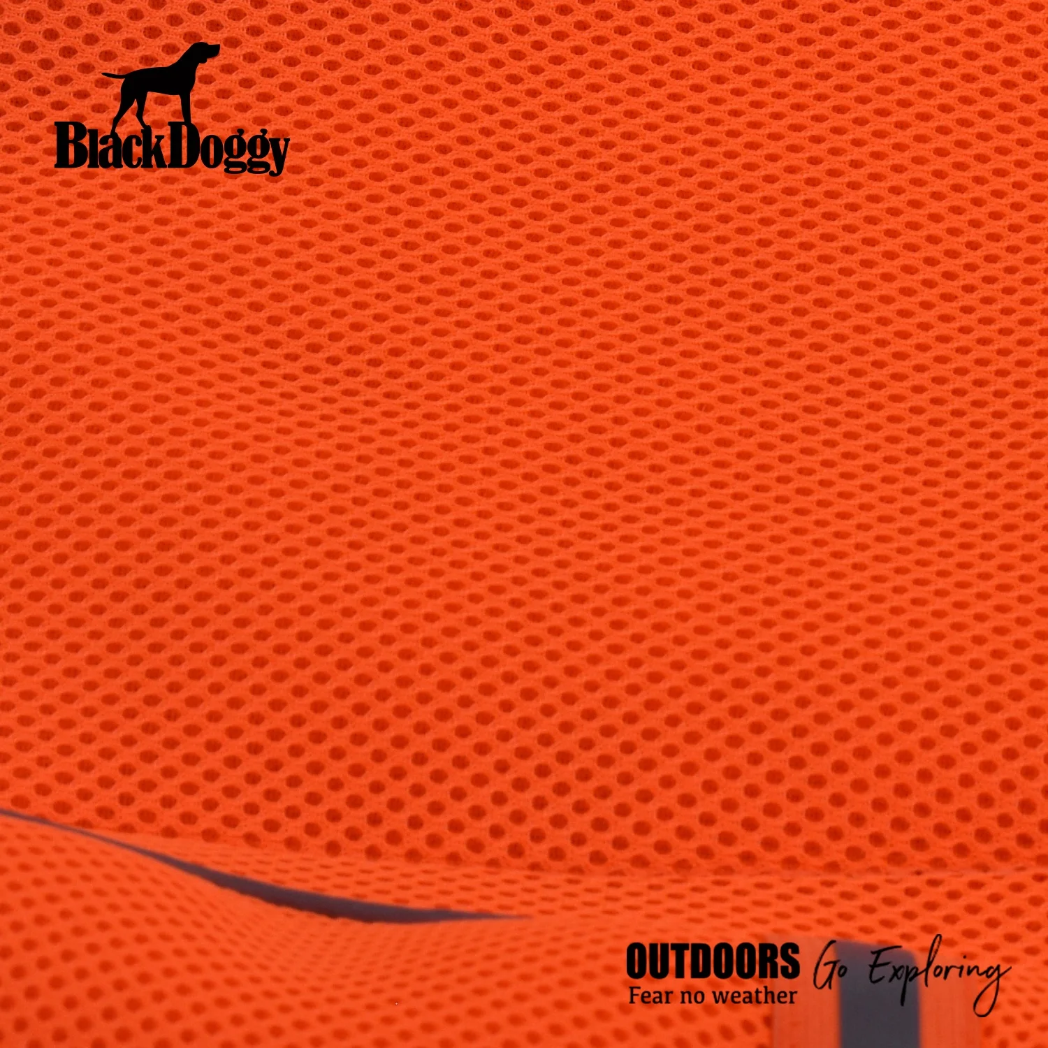 BlackDoggy Designer Large Dog Cooling Vest Pet Apparel for Summer Outdoor Adventure