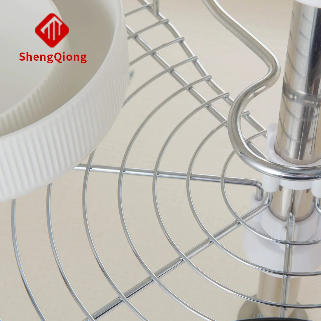 Кухонный шкаф SHENGQIONG угловая корзина поднос для качелей кухонная Волшебный уголок 180 градусов хранения Susan
