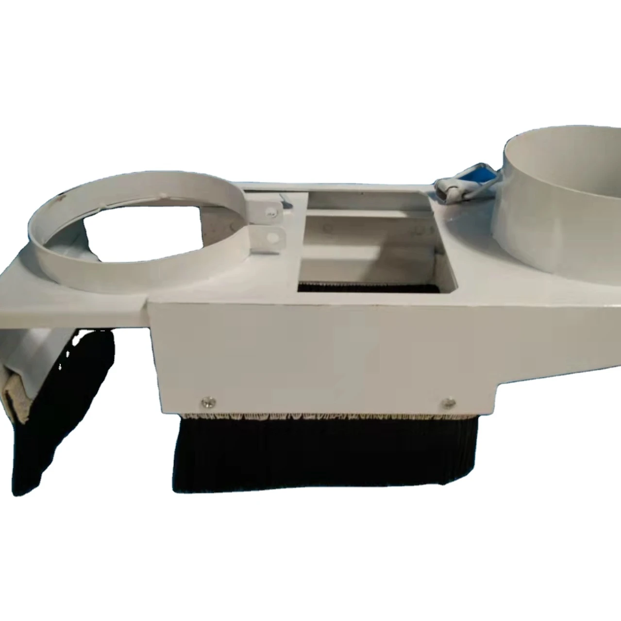 Dust protect brush cover for cnc spindle motor