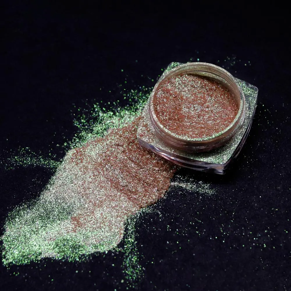 Reasonable price loose rose gold neon powder pigment eyeshadow