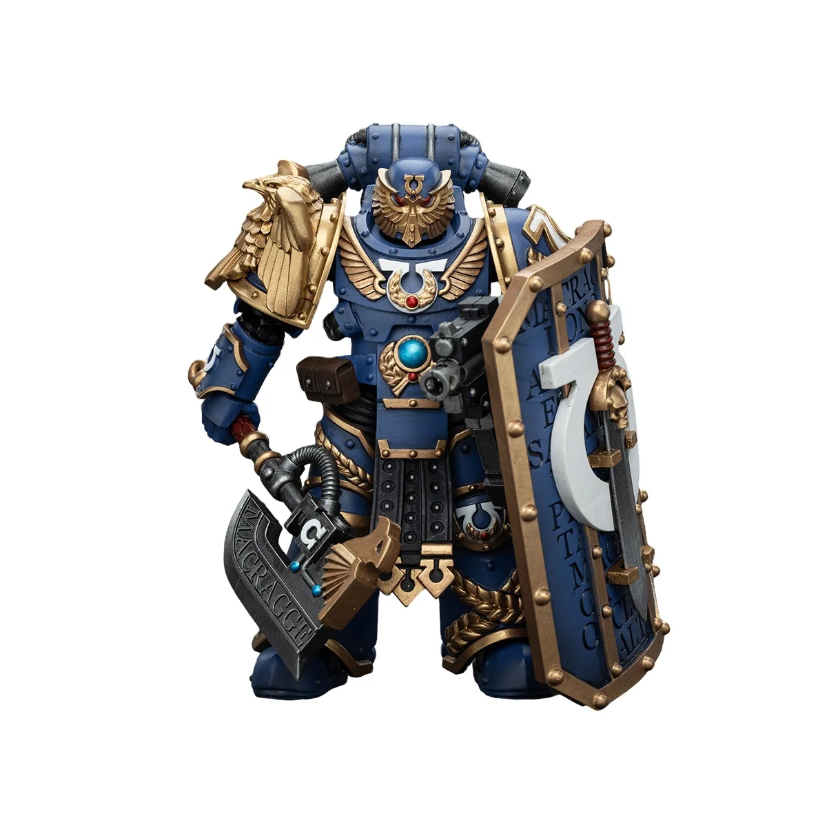 Фигурка JOYTOY 1/18 для Warhammer 40K Ultramarines Invictarus Suzerain Squad 1JT00249