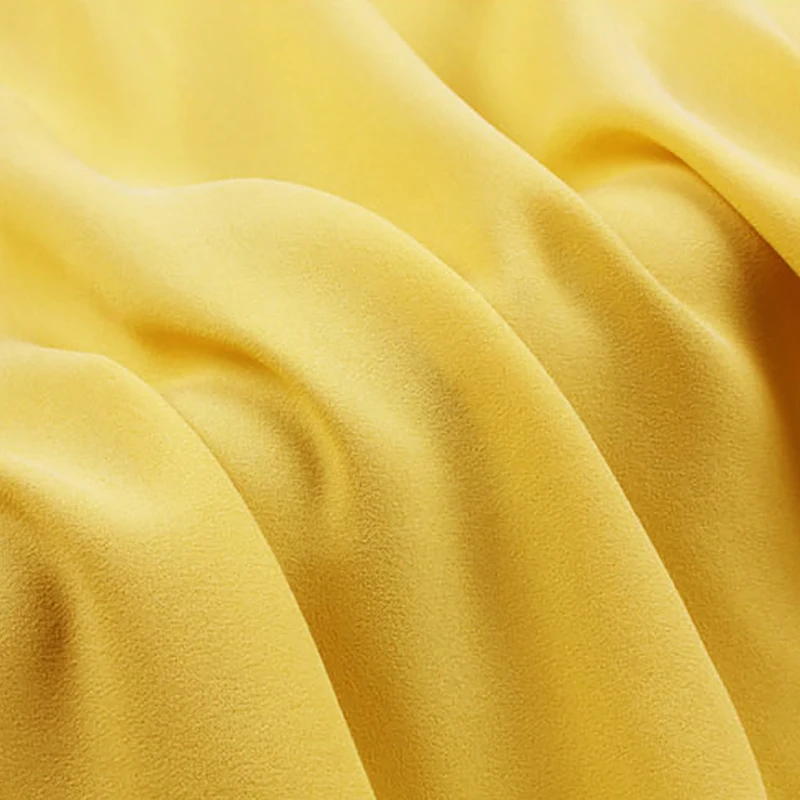 Customizable Colors Pure Silk Jianhong Crepe Fabric 100% Mulberry Silk Fabric For Wedding Dress