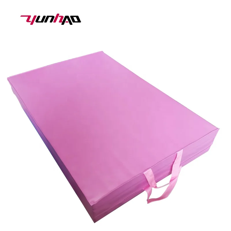 YC Hot Selling  Cheap PVC And EPE Foam Gymnastics Landing Mats  for Fitness Equipment