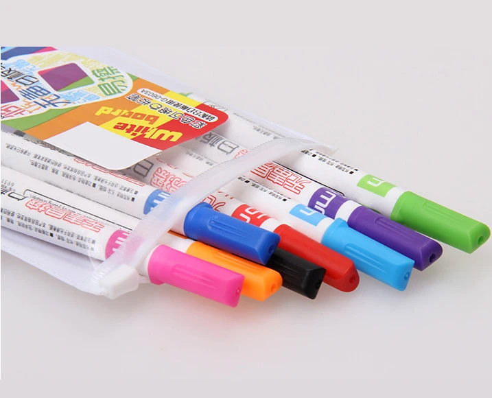 Premium Quality Long Life Usage Low Odor Vivid And Vibrant Colors Cute Design Mini Whiteboard Pen For Whiteboard
