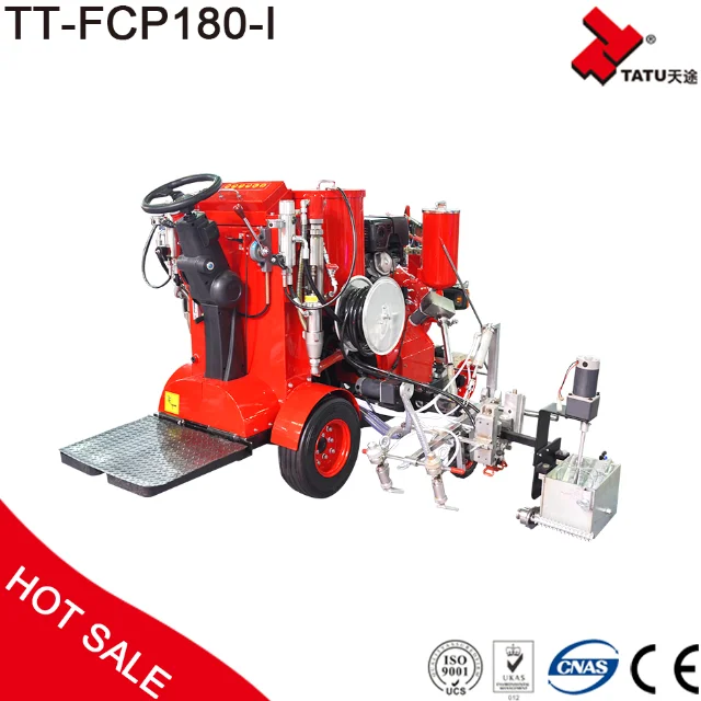 2022 new TATU brand  Stand driving type cold paint and two -component road marking machine