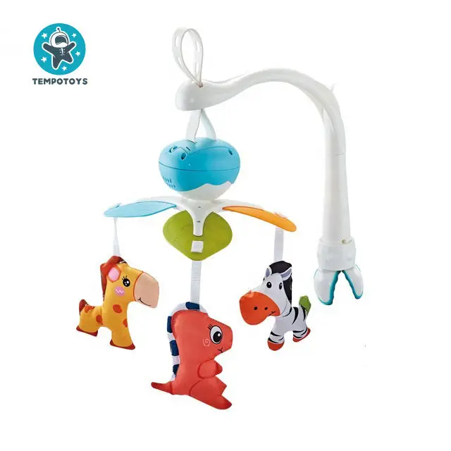 Tempo Toys Baby Crib Mobile Sleeping Bed Bell Toys Mobile Musical Infant Felt Toys