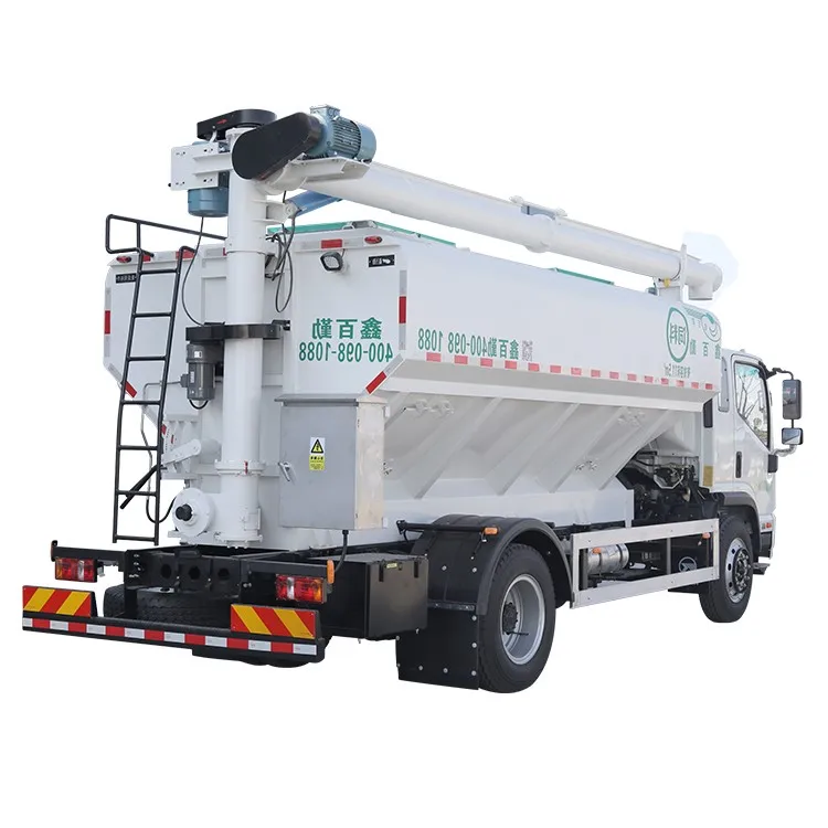 Factory Direct Dongfeng 4x2 142 Horse Power Grain Transport Bulk feed Delivery Truck