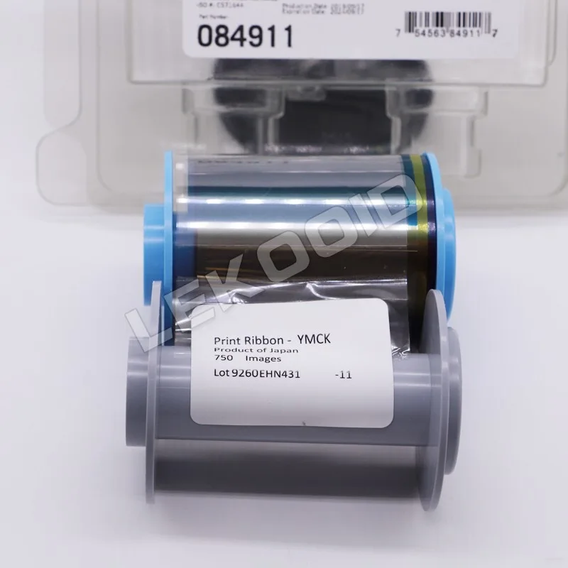 Цветная лента hid Fargo HDP6600 84911 YMCK цветная лента-750