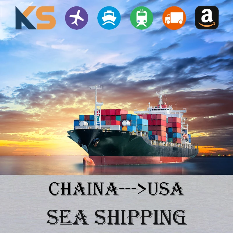 Морские перевозки груза, международная доставка DDP seabay, логистический агент, контейнер 20 40 HQ, морской экспедитор США в США за cbm