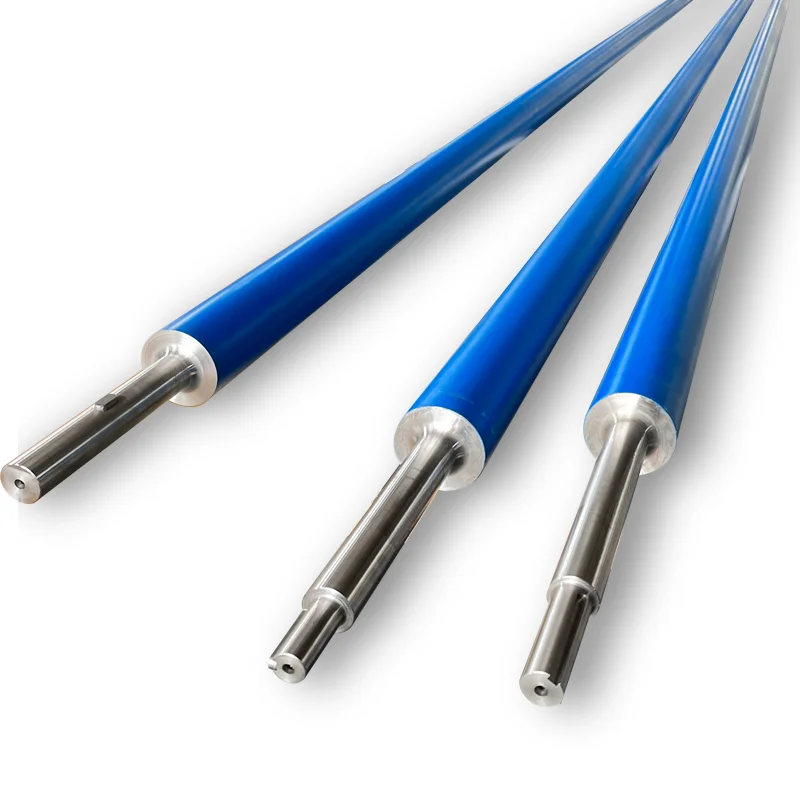 #45 Q235 steel roller backing roll feed roller shaft for packaging machinery