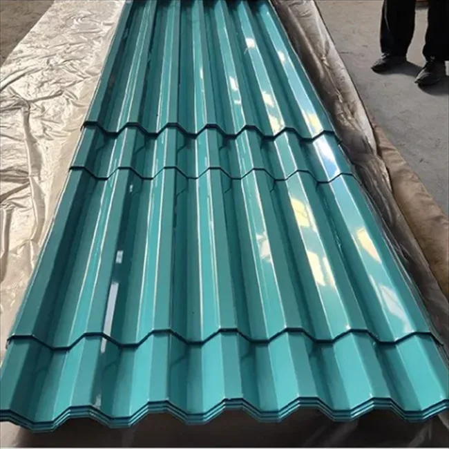 Cutting Welding Galvanized Steel Tile Factory-Price Bending Processing Customized Metal Roof Sheet Red Blue Green Corrugated KS