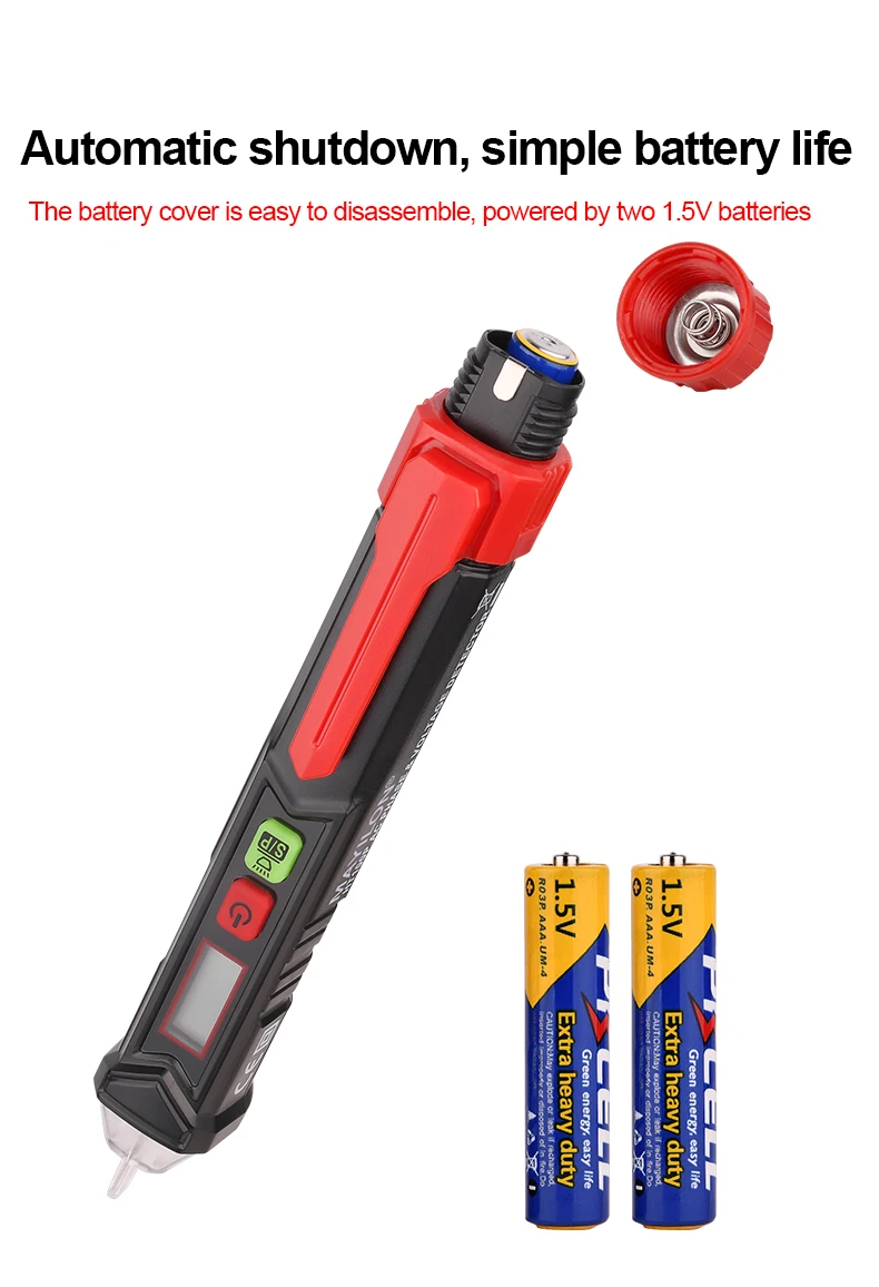 MAYILON  Ht100p Phase Non Contact Voltage Tester With Lcd Display Ac12v To 1000v Buy Phase Non Contact Detector