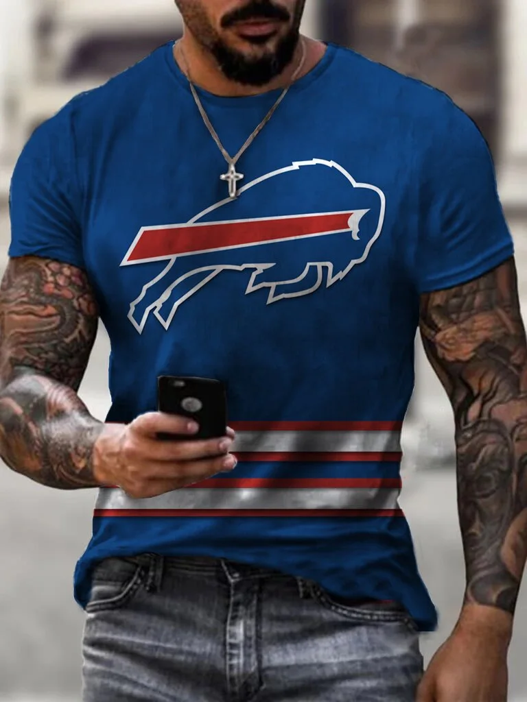 America Summer New Men T Shirts Fashion Oversize Loose Clothes Vintage Short Sleeve Printed O Collared N F L T-shirt