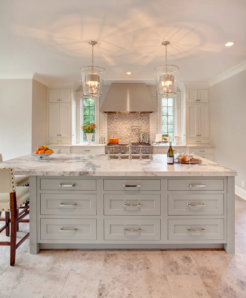 2024 Assemble Pack New Design Dovetail Drawer Inset Wooden Kitchen Cabinet Cupboards