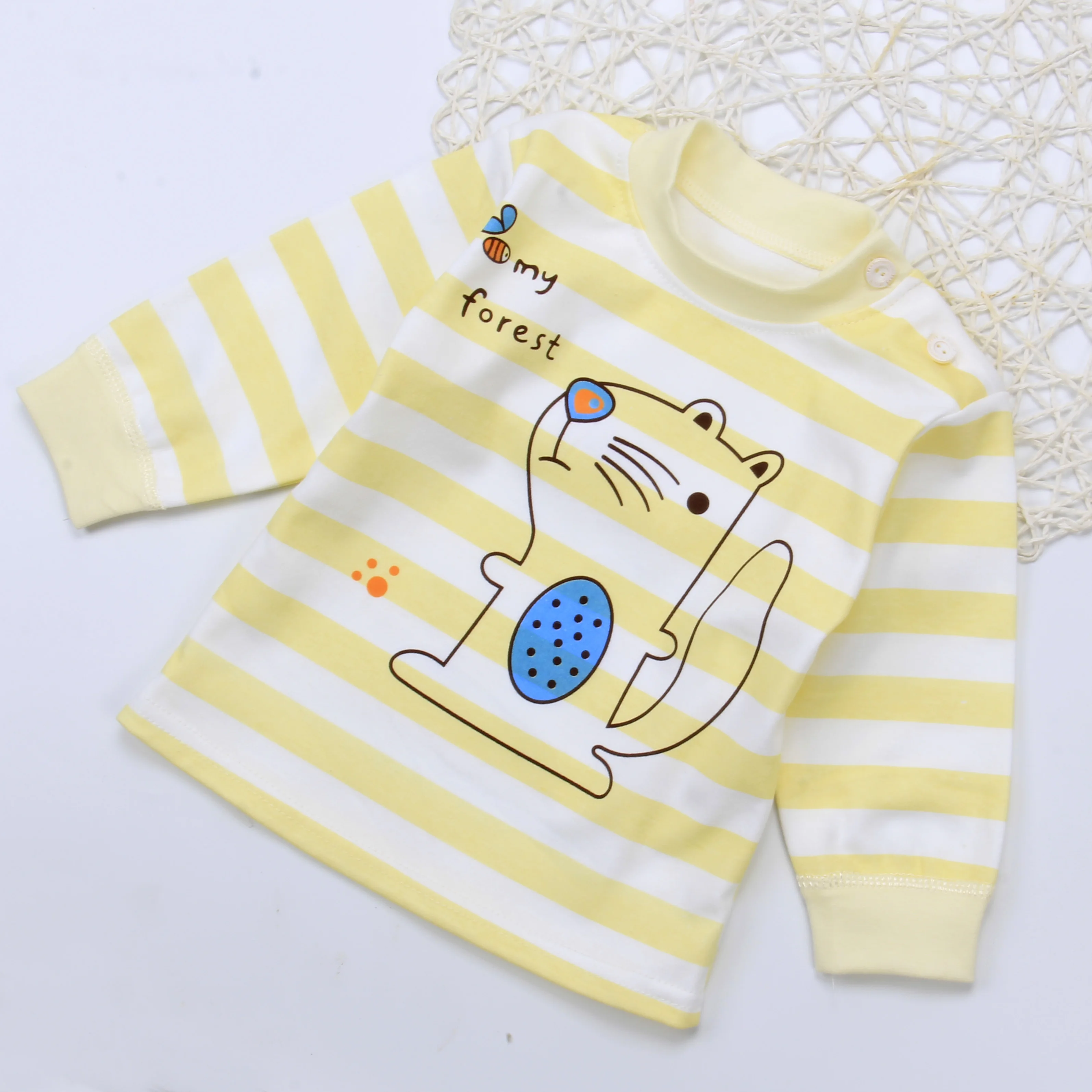 
2020 baby clothing brand wholesale new design baby underwear for 0-3-year-old baby pajamas in spring, summer and Autumn 
