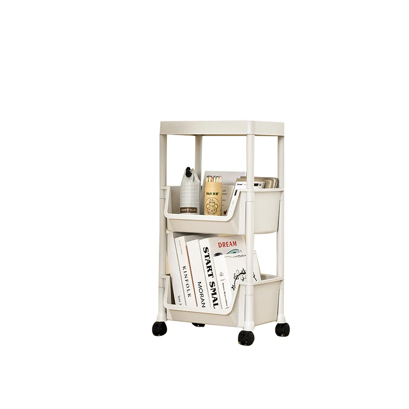 2024 new  Arrivals Plastic 4 tiers kitchen shelf rack storage organizer rack for sundries