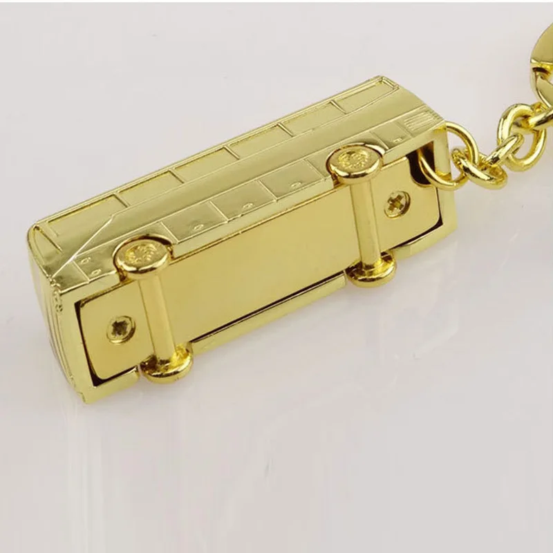 Hot Sale 3D Bus Keychain For Bag Door Keyring Key Finder Key Holder Key Finder  Wholesale Customize Promotion Gift KYH026