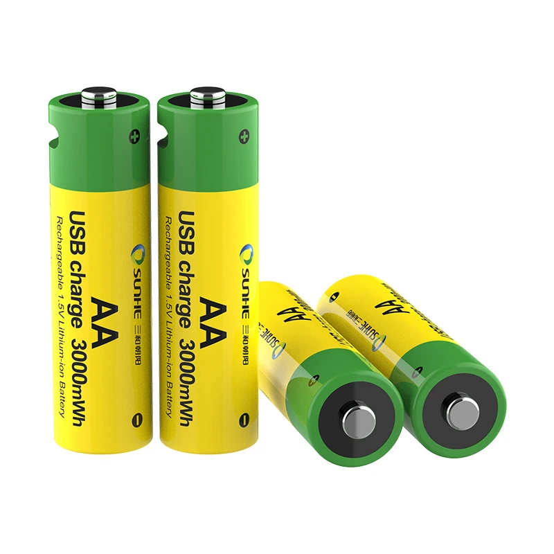 Cheap Price 2000mah Cell 1.5v Rechargeable Battery No Memory Effect Aa Battery