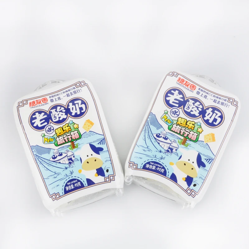 Wholesale Hot Selling  Powder Candy Ice Cream Mix Fruit Halal Sweet Colorful Sancks for Kid Cc Stick