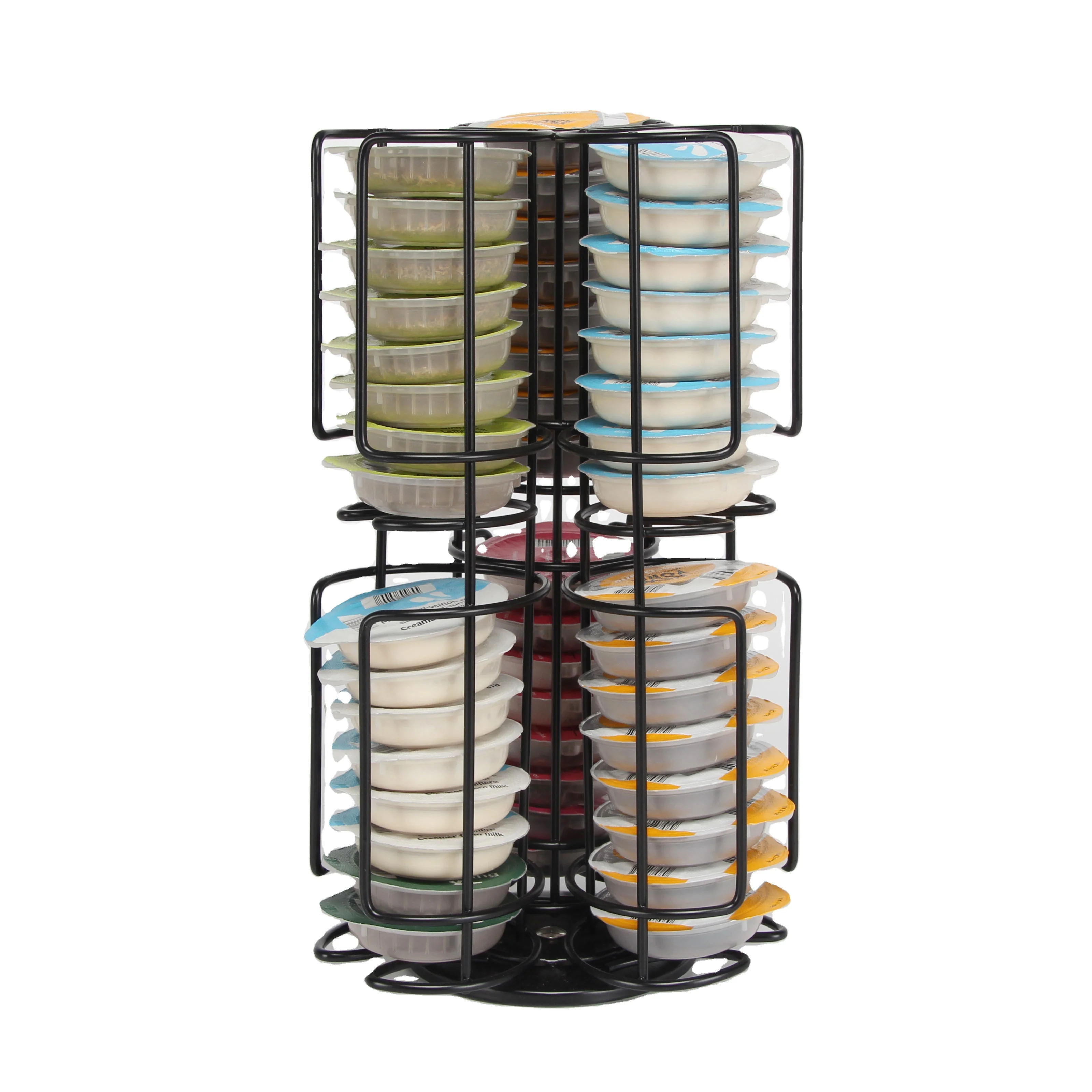 Modern 48pcs High Quality Steel Tassimo Coffee Capsule Holder 1mm Dimensional Tolerance Kitchen Organizer Coffee Pod Design