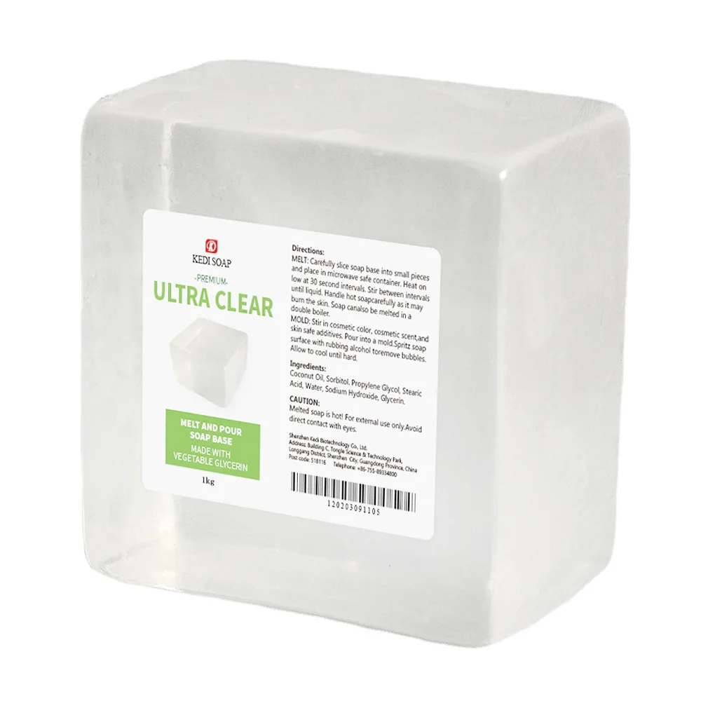 
 KD-78-1 1 КГ шт натуральный кристалл глицерин мыльной основы расплава и залить мыльной основы глицерин производитель  