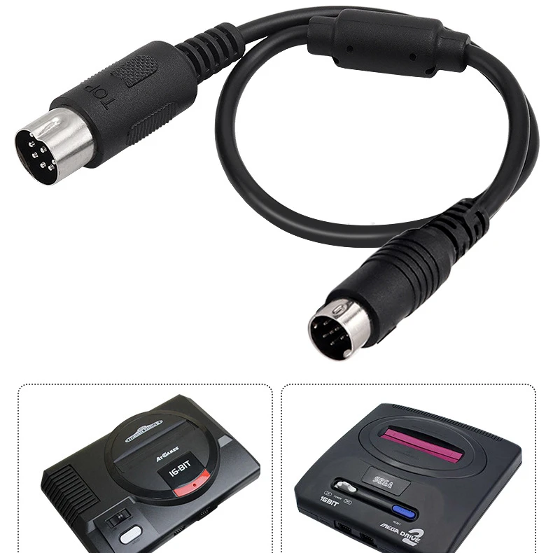 Link cable for Sega genesis 2 mega drive 3