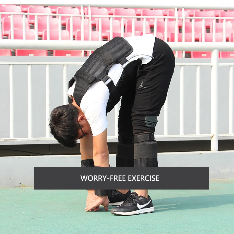 Sport Adjustable Weighted Vest Workout Equipment Body Weight Vest for Men, Women, Kids