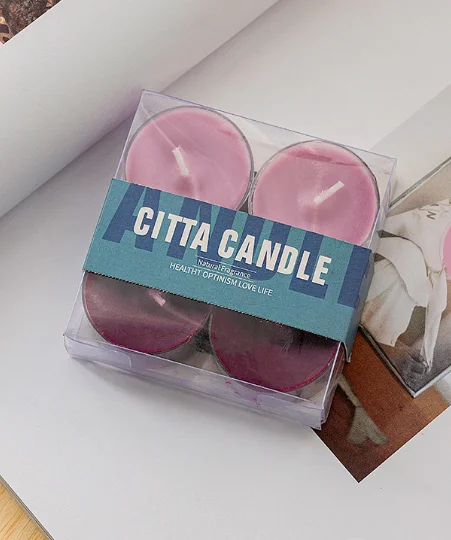 Wholesales scented candles tealight soy wax high quality essential oil custom nature scented tealight candle