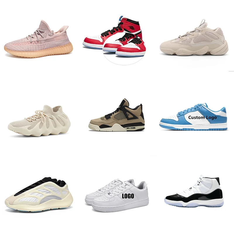 
High quality yeezy 350 v2 basketball nikeel shoes J 1 4 6 11 air casual shoess 450 yezzy 700 white custom mens sneakers 