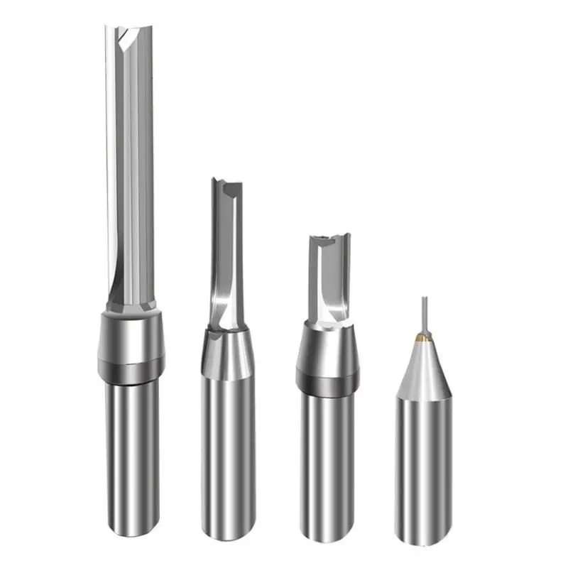 TCT TWO FLUTES STRAIGHT BITS FOR WOODWORKING