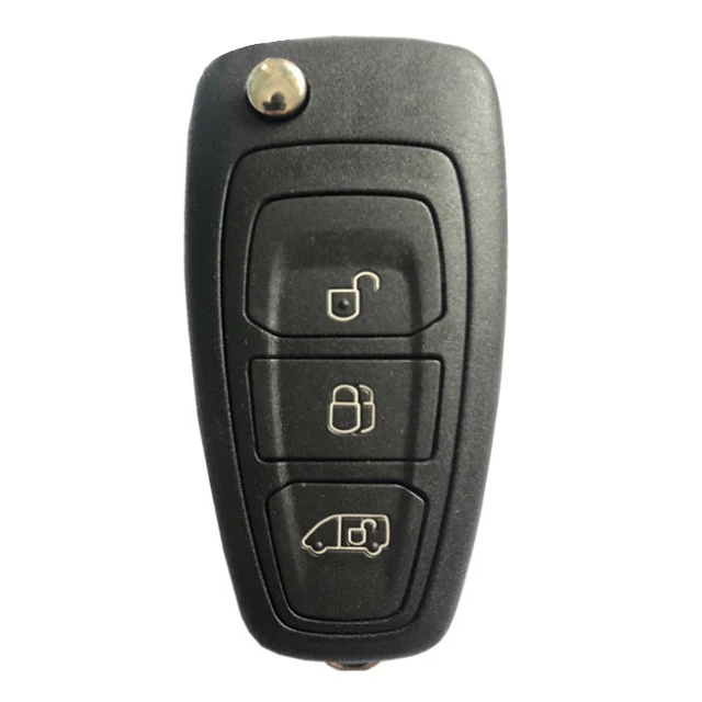 Листовая рессора на Форд Транзит флип дистанционный ключ 3 кнопки 434 МГц 49 чип Pro GK2T-15K601-AB